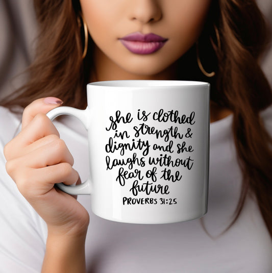 Proverbs 31:25